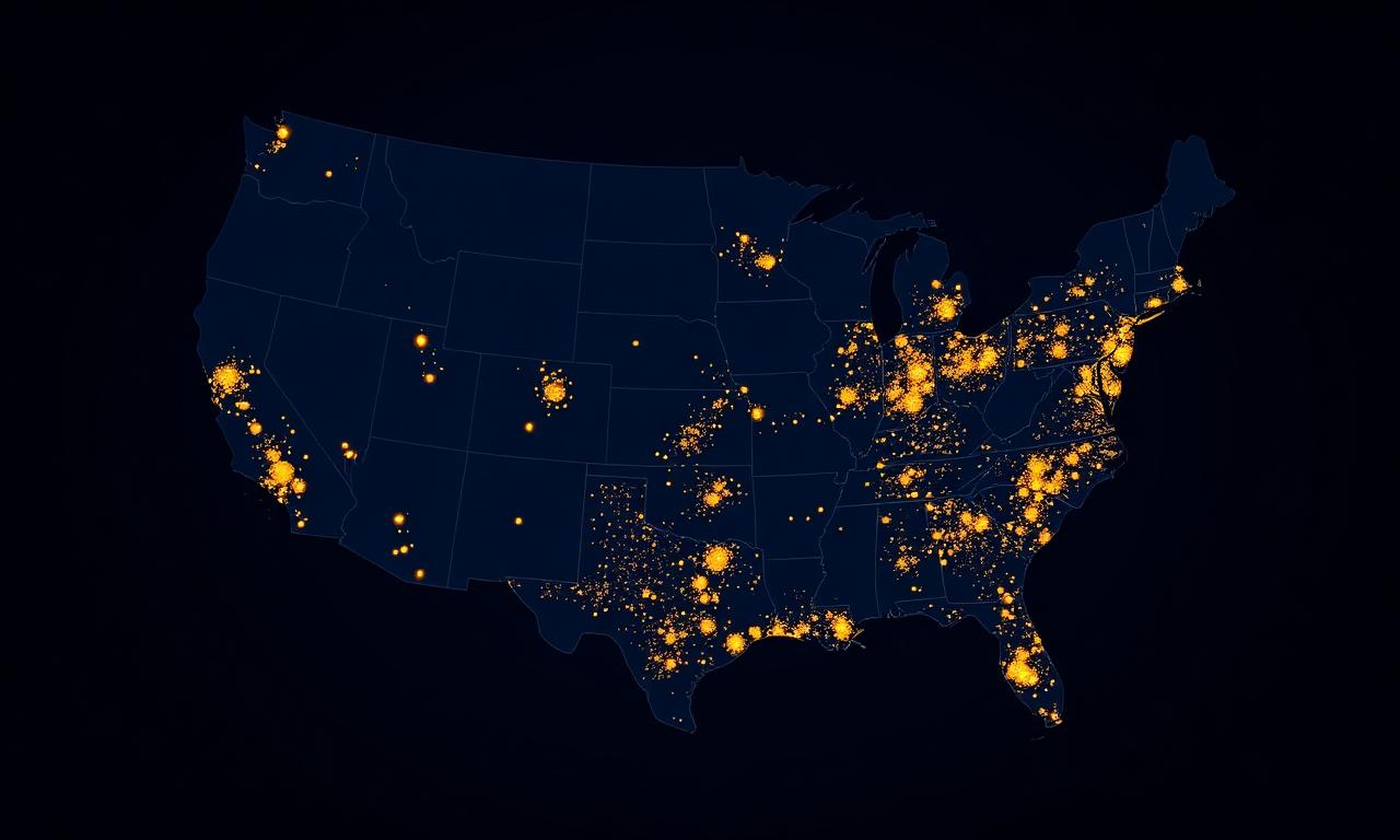 US restoration coverage map
